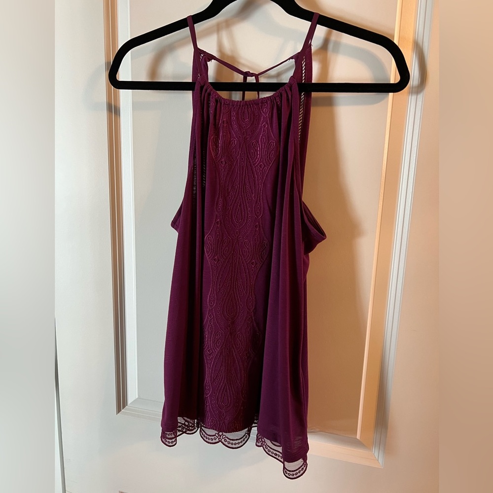 White House Black Market sleeveless blouse